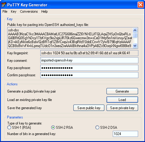 Converting A Private Key To The Openssh Key Format